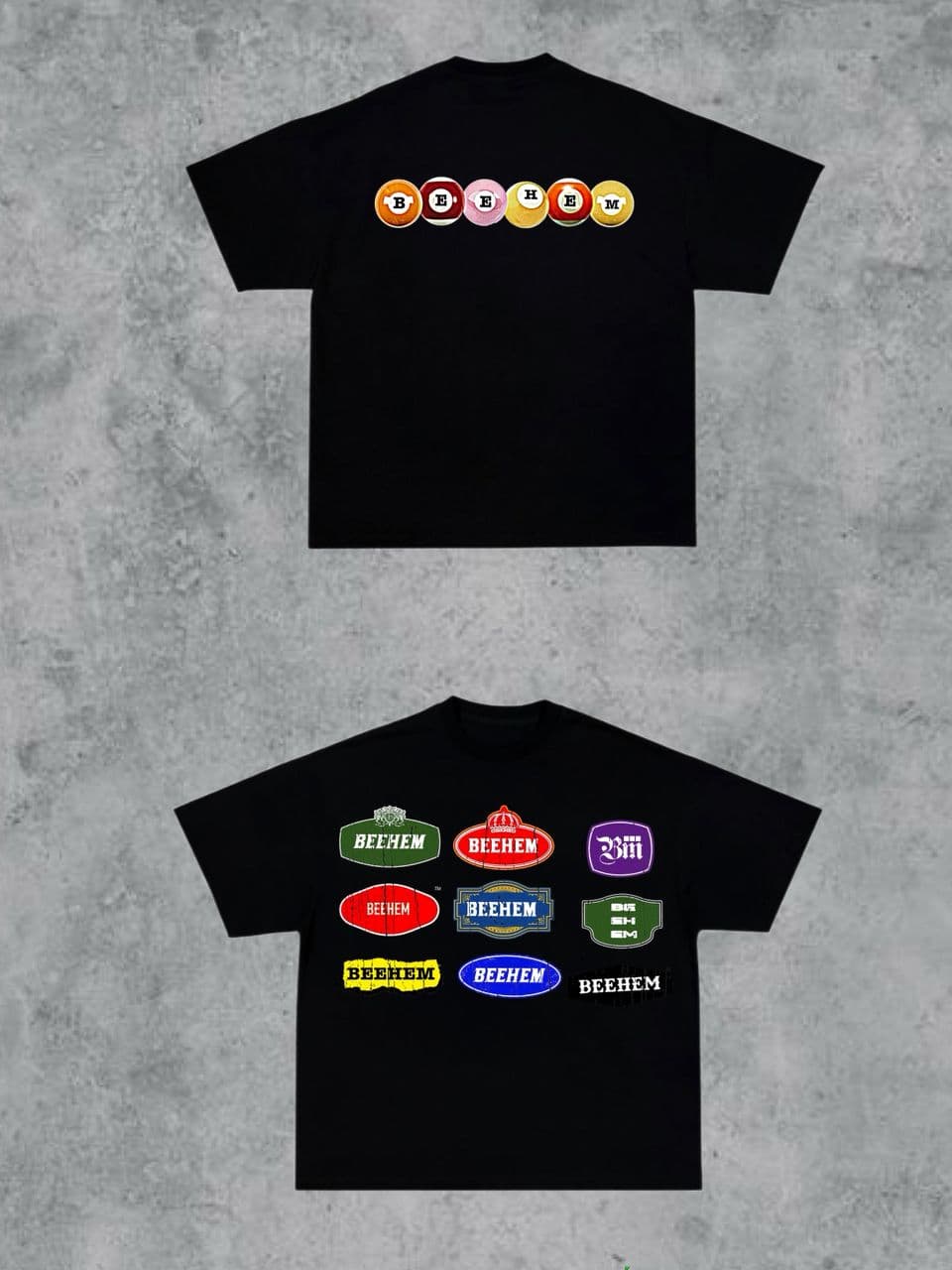 Round Neck Shirt black